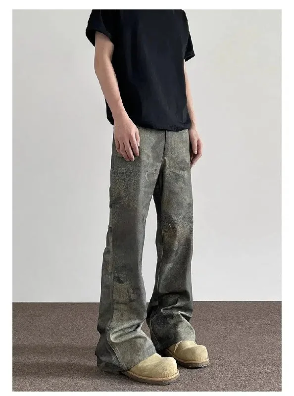 Old Camouflage Slim Fit Jeans