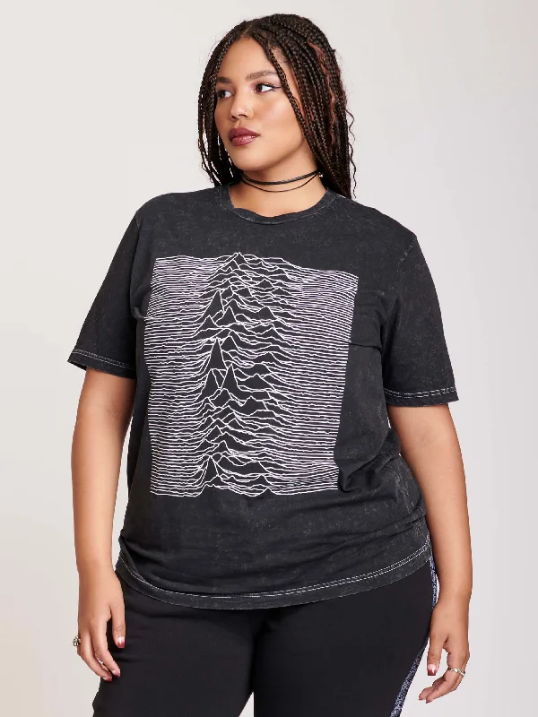 Mineral Wash Unknown Pleasures T-shirt