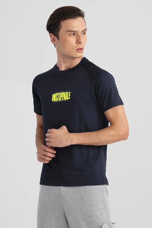 Unstoppable Navy Active T-Shirt