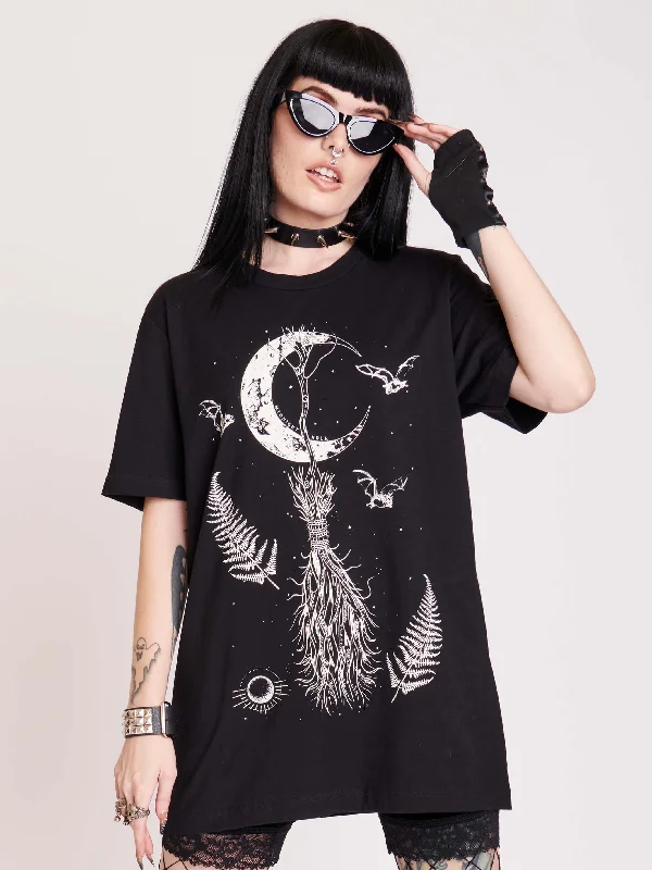 Witch Broom T-shirt