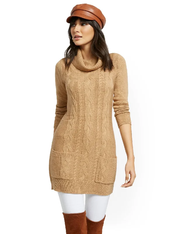 Cable-Knit Tunic