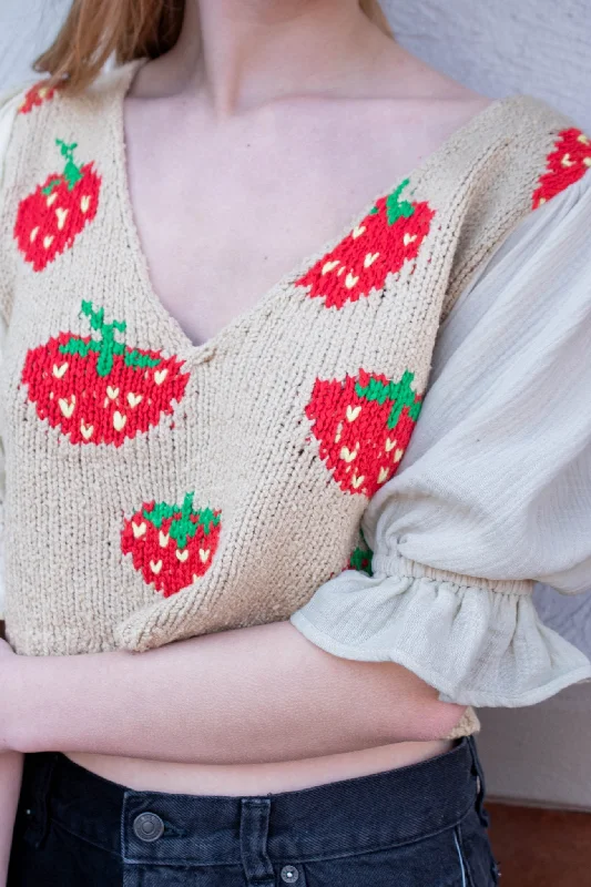 Free People: Strawberry Jam Top