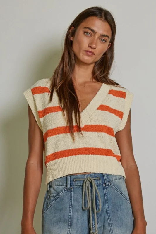 Lakin Sweater in Orange