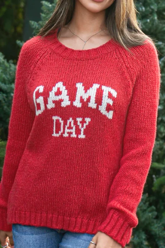 Wooden Ships: Game Day Raglan Chunky Crew