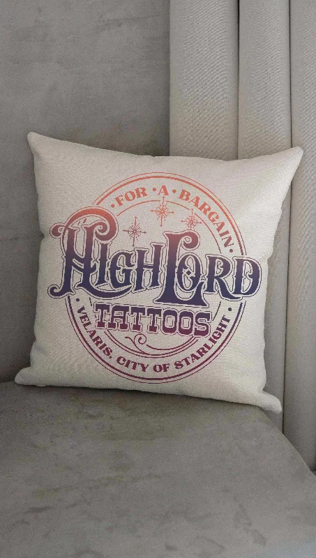 High Lord Tattoos - Officially Licensed ACOTAR Decorative Throw Pillow