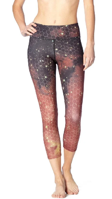 Honeycomb - Triathlon Capri Leggings