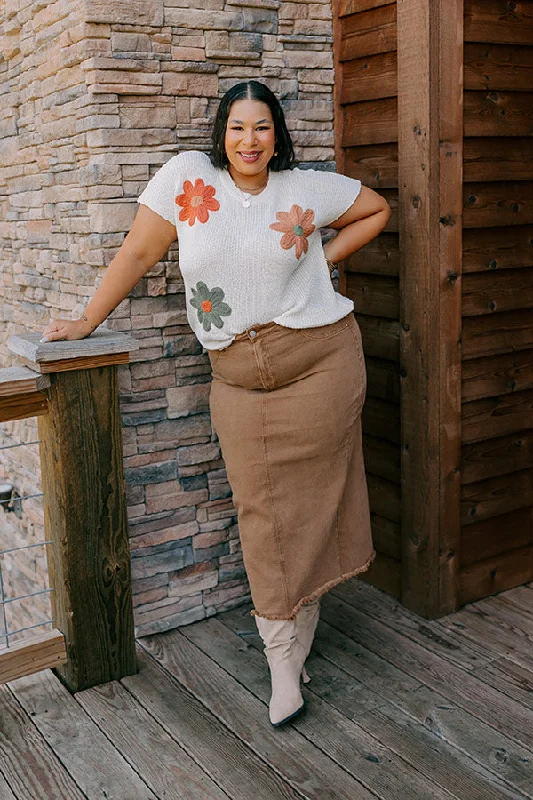 Risen The Raleigh Denim Skirt Curves