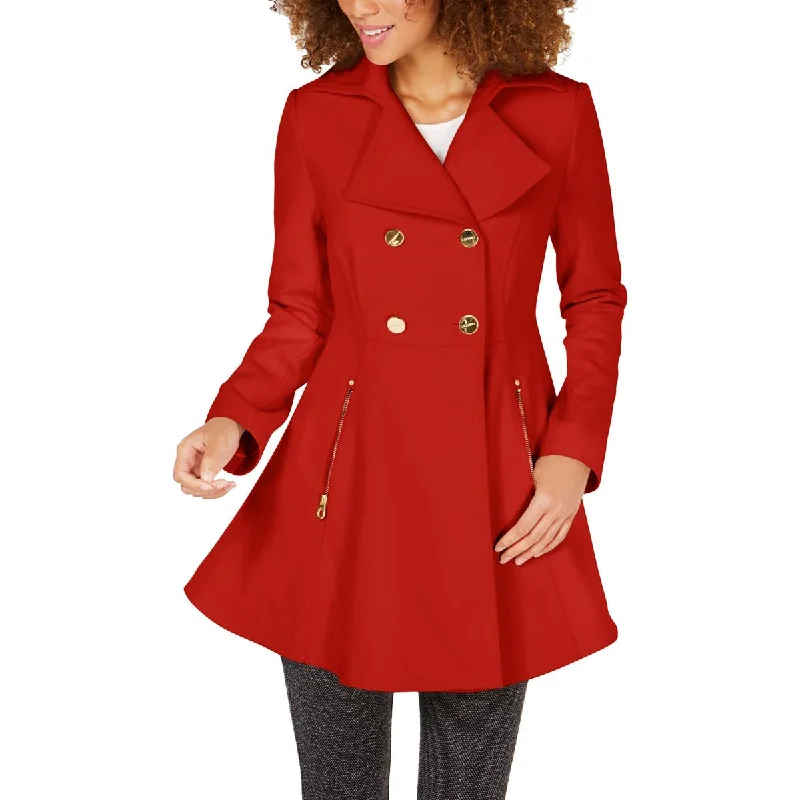 Womens Wool Blend Long Wool Coat