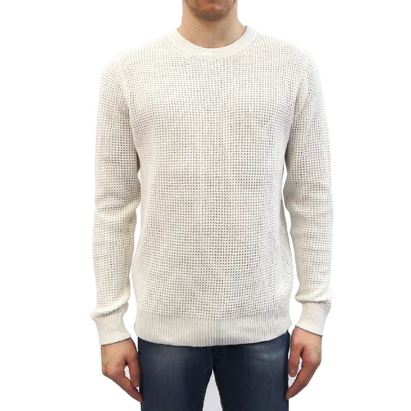 EGG WHITE KNIT SWEATER