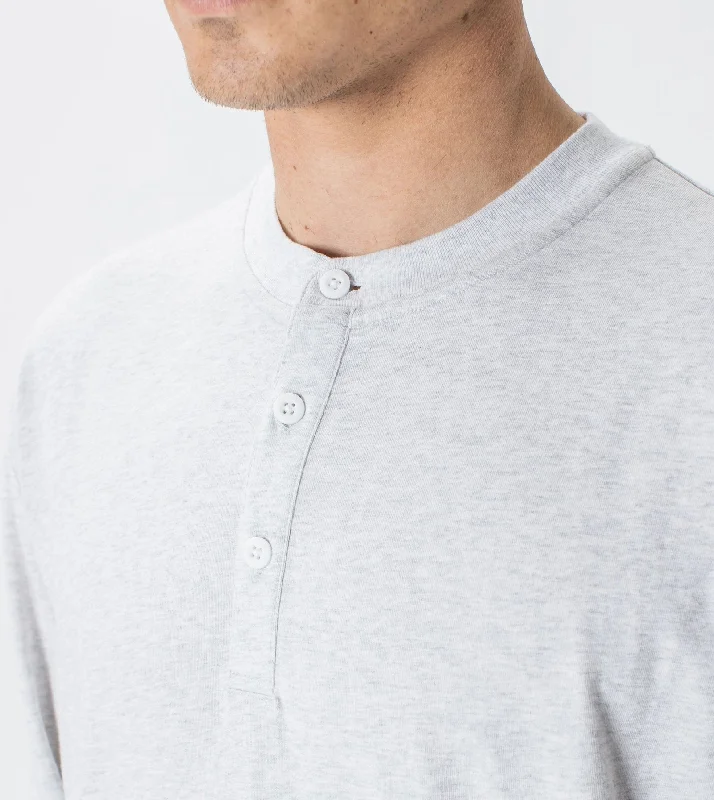 HENLEY LS TEE | BLIZZARD MARLE