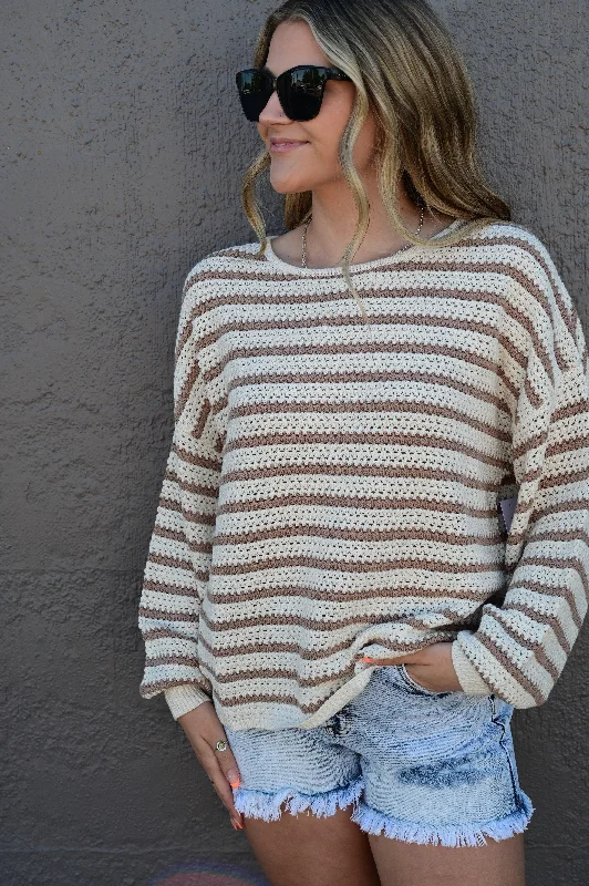 Silver Lining Sweater Top