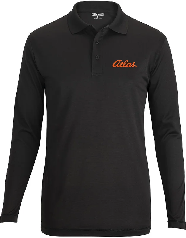 Edwards Mini Pique Snag Proof Long Sleeve Polo