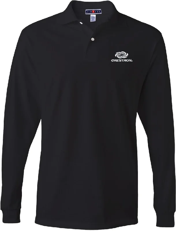 Jerzees SpotShield 50/50 Long Sleeve Polo