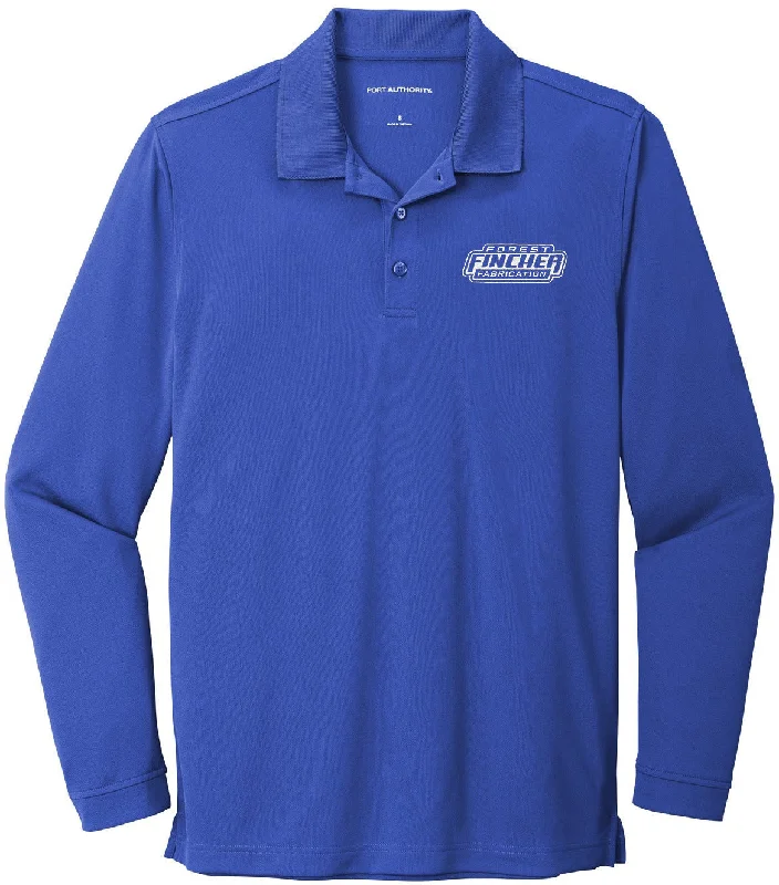 Port Authority Dry Zone UV Micro-Mesh Long Sleeve Polo