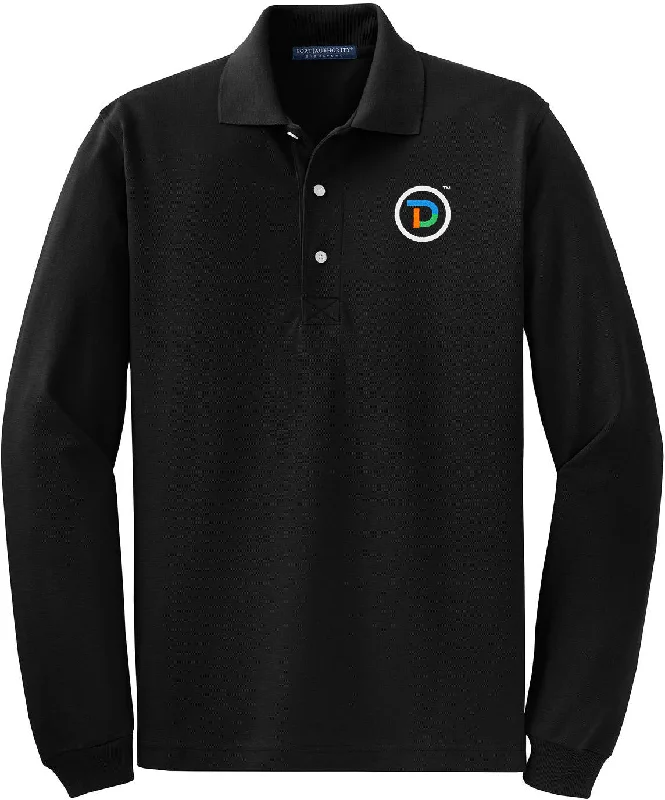 Port Authority Rapid Dry Long Sleeve Polo